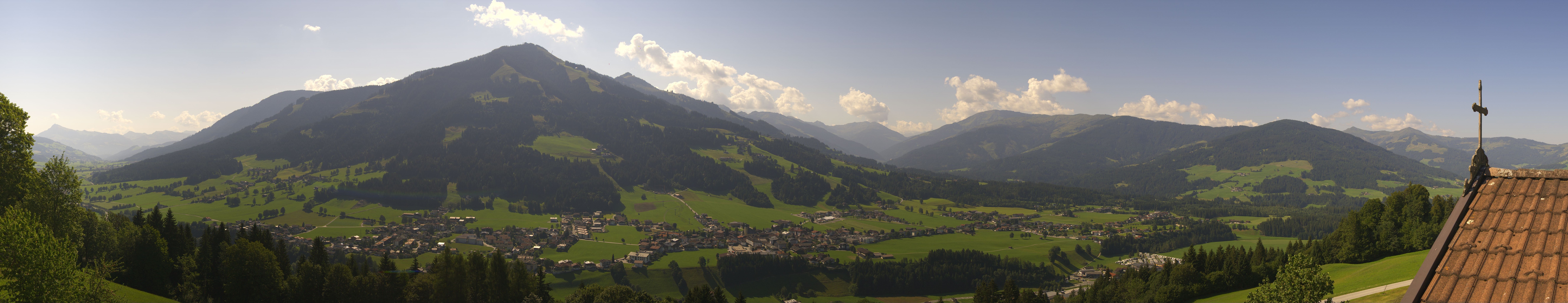 Archiv Foto Webcam Dorfkamera über Westendorf am Wilden Kaiser