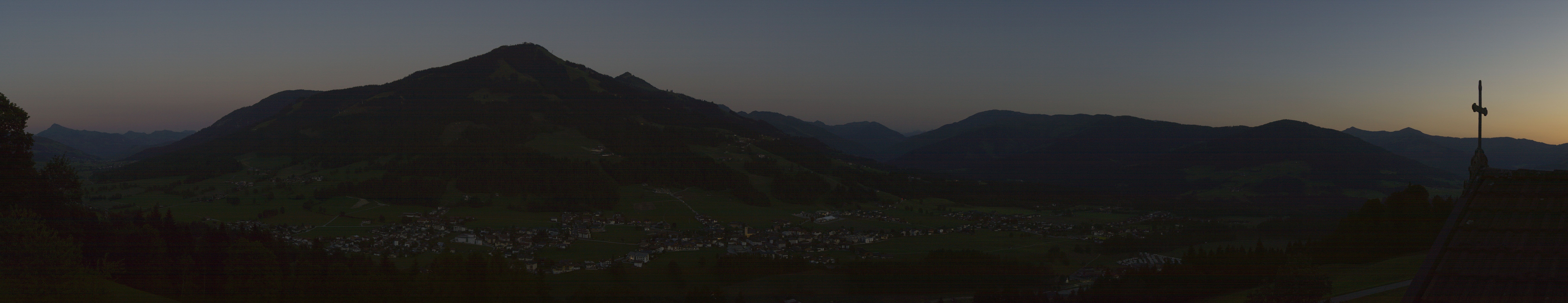 Archiv Foto Webcam Dorfkamera über Westendorf am Wilden Kaiser