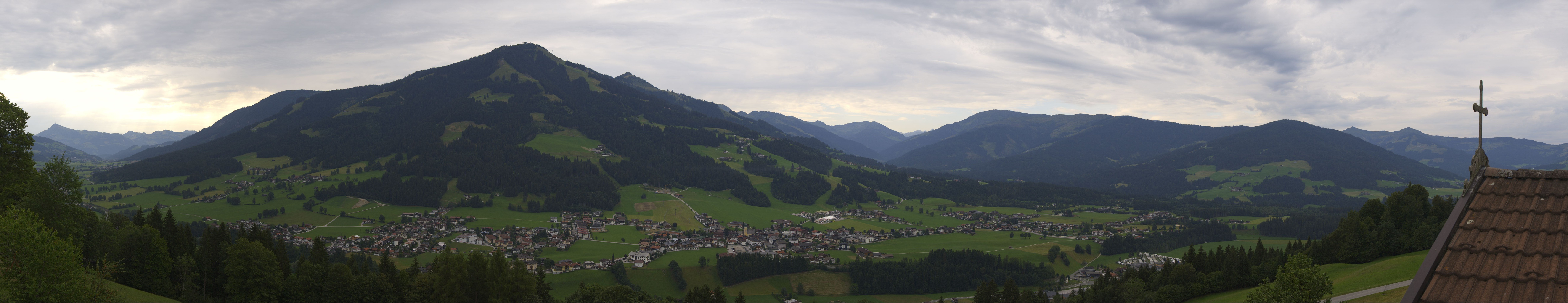 Archiv Foto Webcam Dorfkamera über Westendorf am Wilden Kaiser