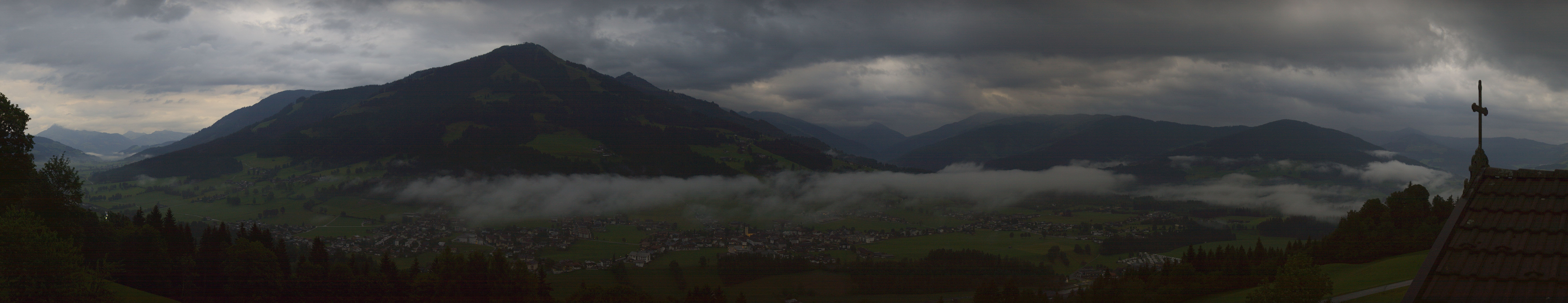 Archiv Foto Webcam Dorfkamera über Westendorf am Wilden Kaiser