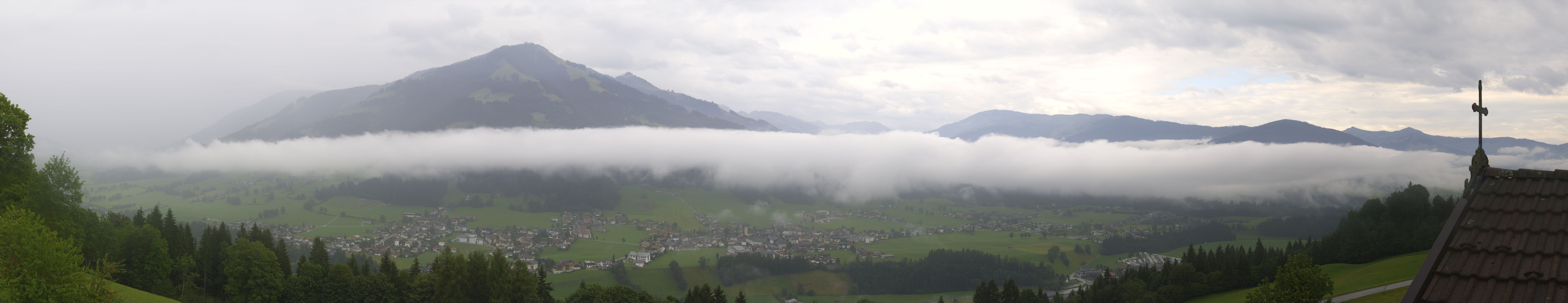 Archiv Foto Webcam Dorfkamera über Westendorf am Wilden Kaiser