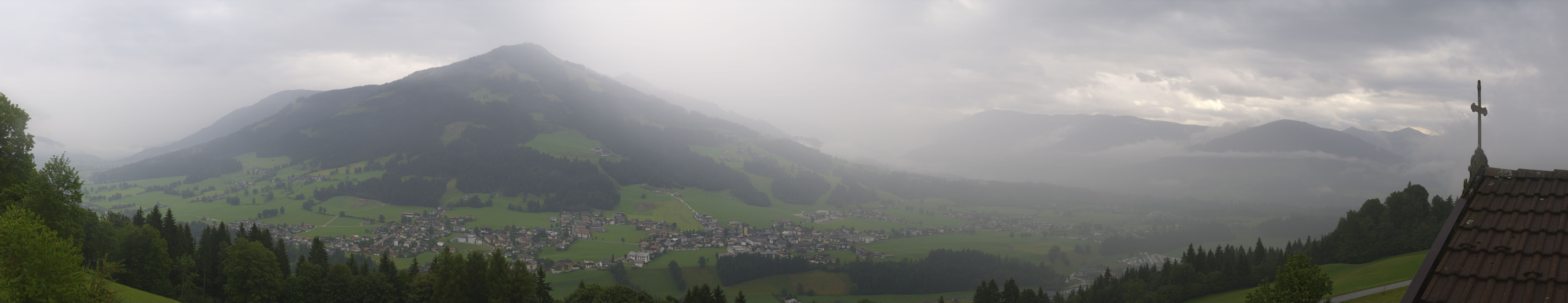 Archiv Foto Webcam Dorfkamera über Westendorf am Wilden Kaiser
