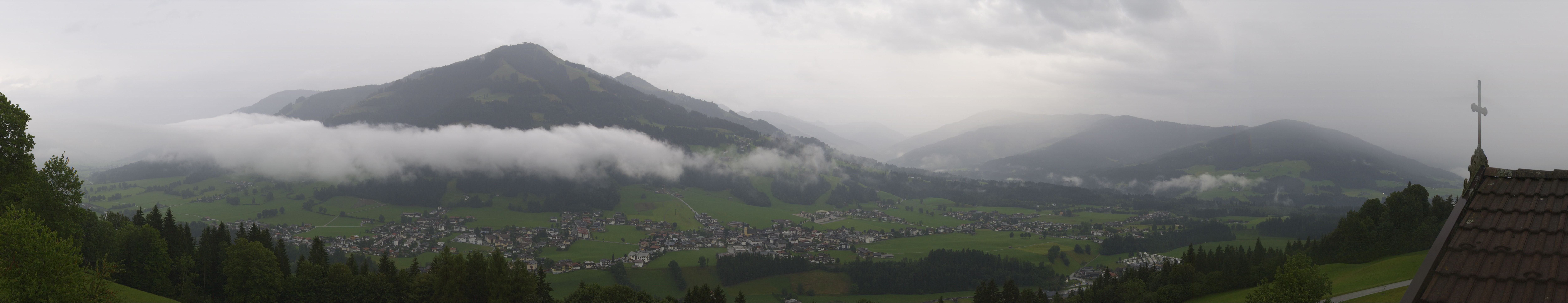 Archiv Foto Webcam Dorfkamera über Westendorf am Wilden Kaiser