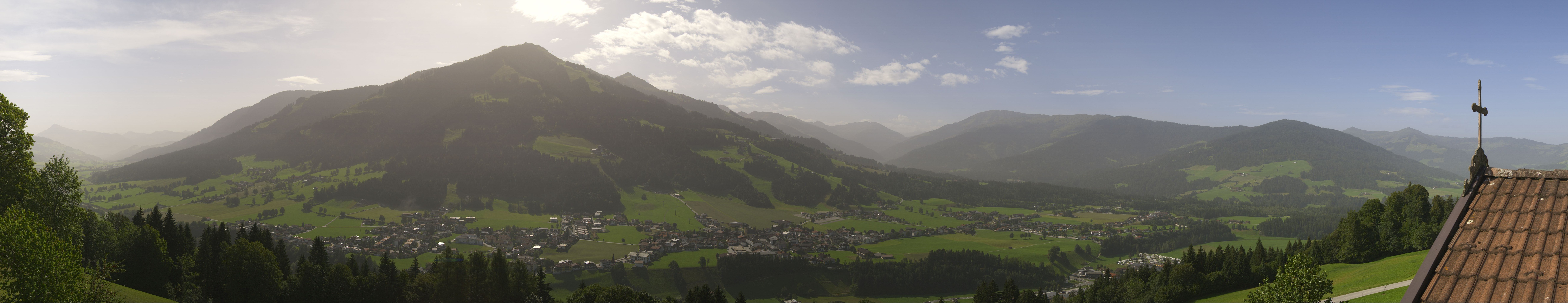 Archiv Foto Webcam Dorfkamera über Westendorf am Wilden Kaiser