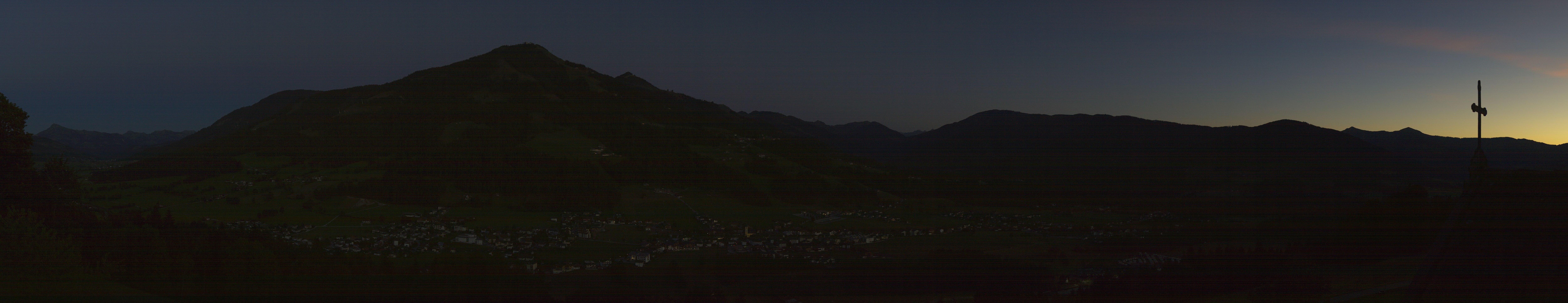 Archiv Foto Webcam Dorfkamera über Westendorf am Wilden Kaiser
