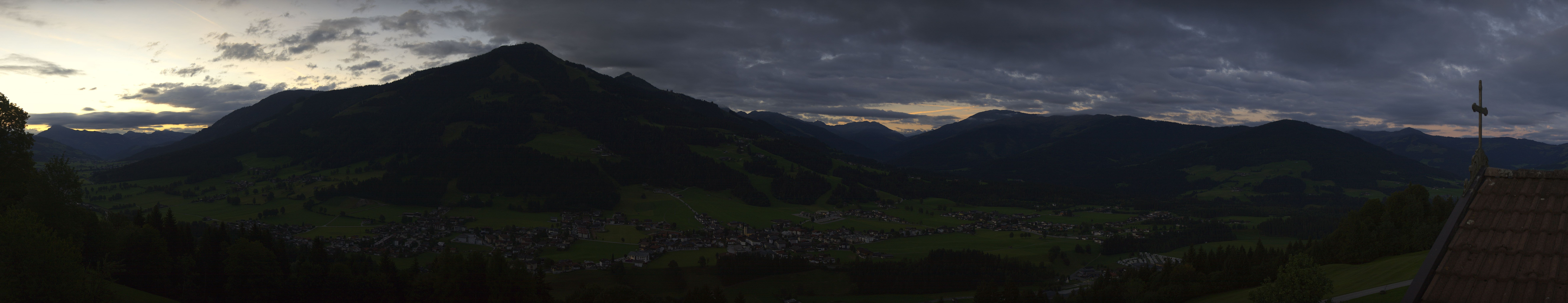Archiv Foto Webcam Dorfkamera über Westendorf am Wilden Kaiser