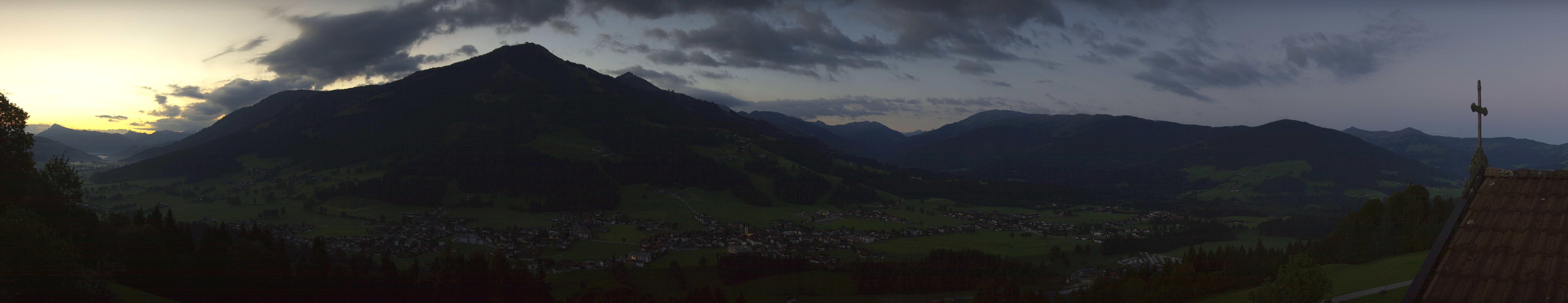 Archiv Foto Webcam Dorfkamera über Westendorf am Wilden Kaiser
