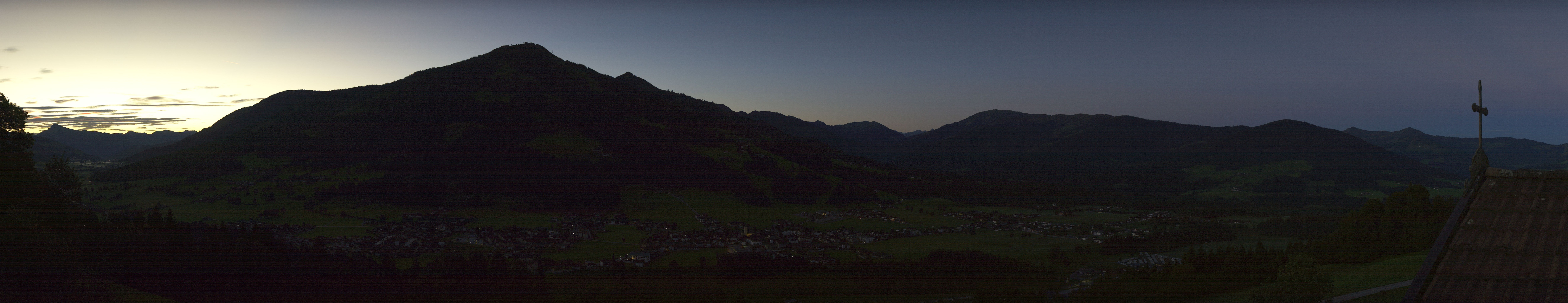 Archiv Foto Webcam Dorfkamera über Westendorf am Wilden Kaiser