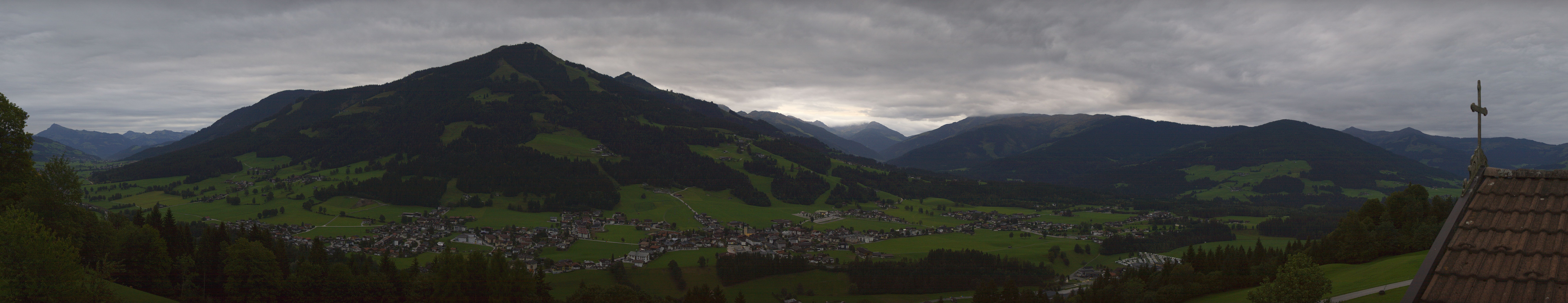 Archiv Foto Webcam Dorfkamera über Westendorf am Wilden Kaiser