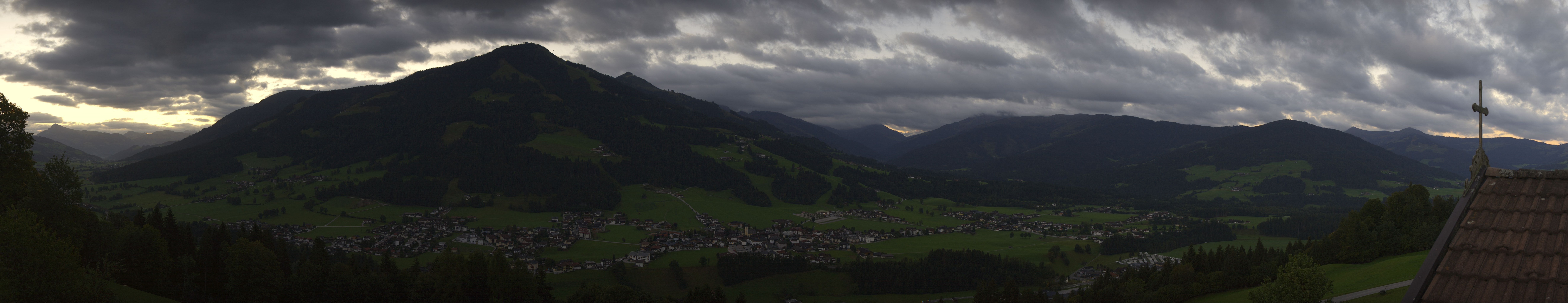Archiv Foto Webcam Dorfkamera über Westendorf am Wilden Kaiser