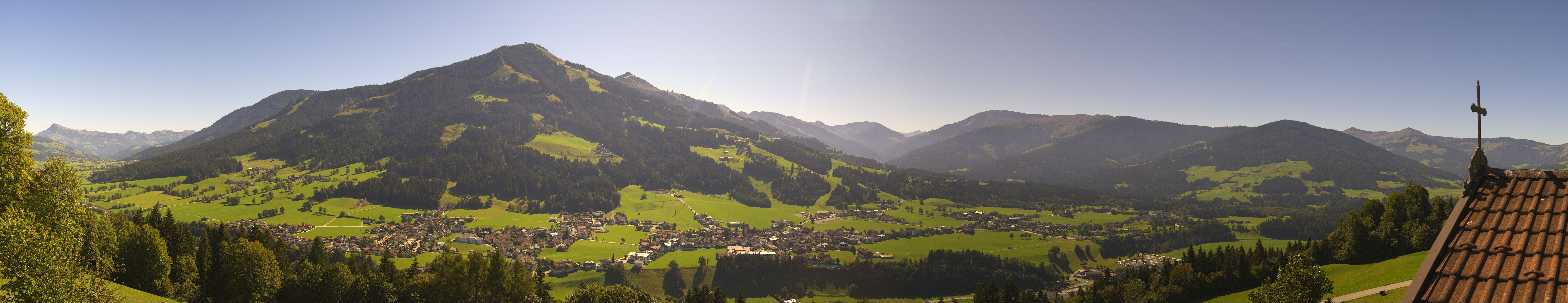 Archiv Foto Webcam Dorfkamera über Westendorf am Wilden Kaiser