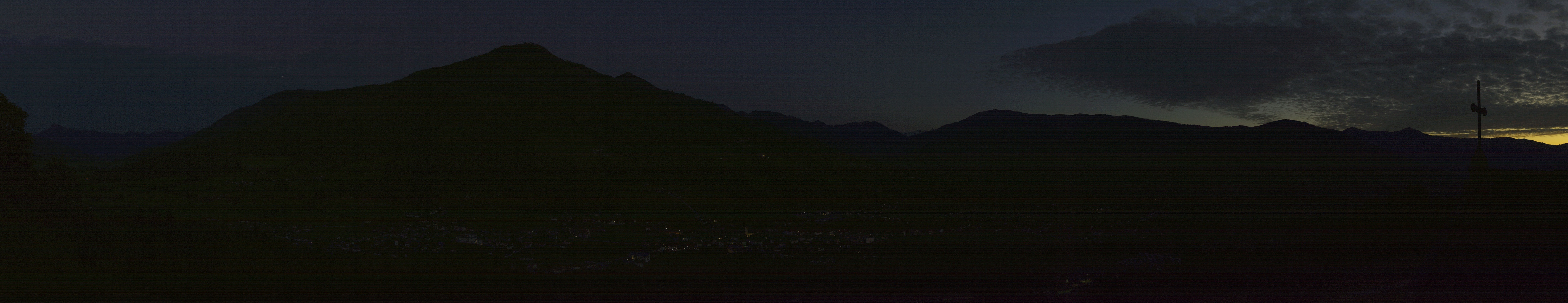 Archiv Foto Webcam Dorfkamera über Westendorf am Wilden Kaiser