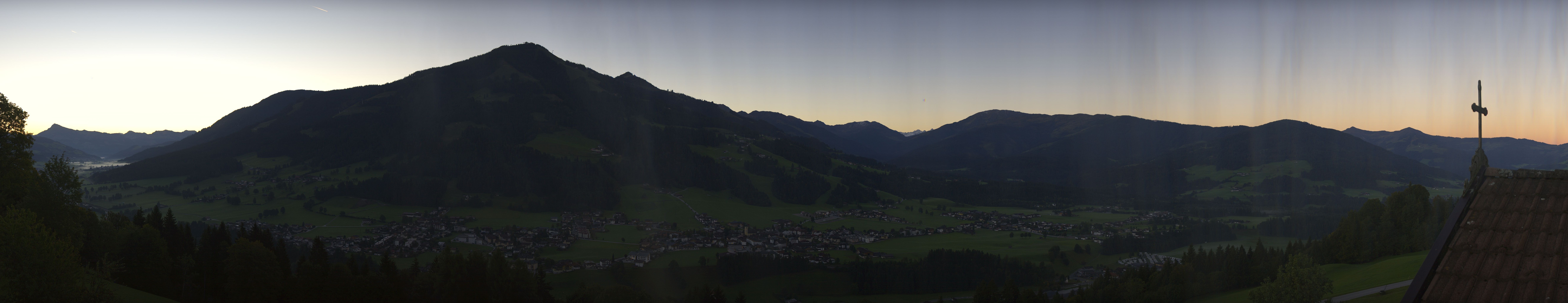 Archiv Foto Webcam Dorfkamera über Westendorf am Wilden Kaiser