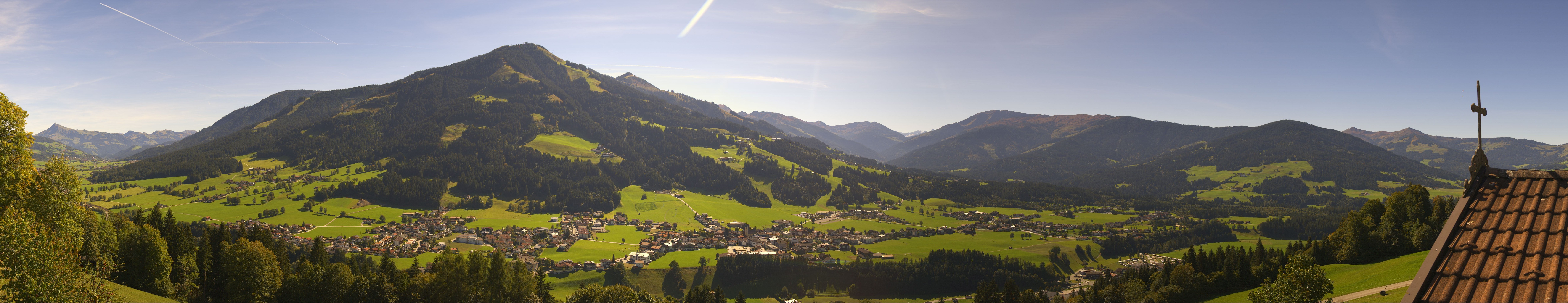 Archiv Foto Webcam Dorfkamera über Westendorf am Wilden Kaiser