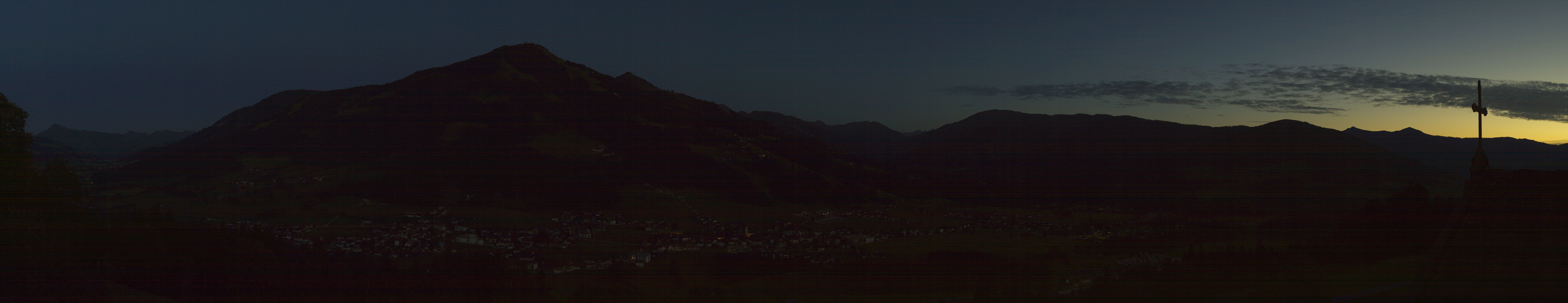 Archiv Foto Webcam Dorfkamera über Westendorf am Wilden Kaiser