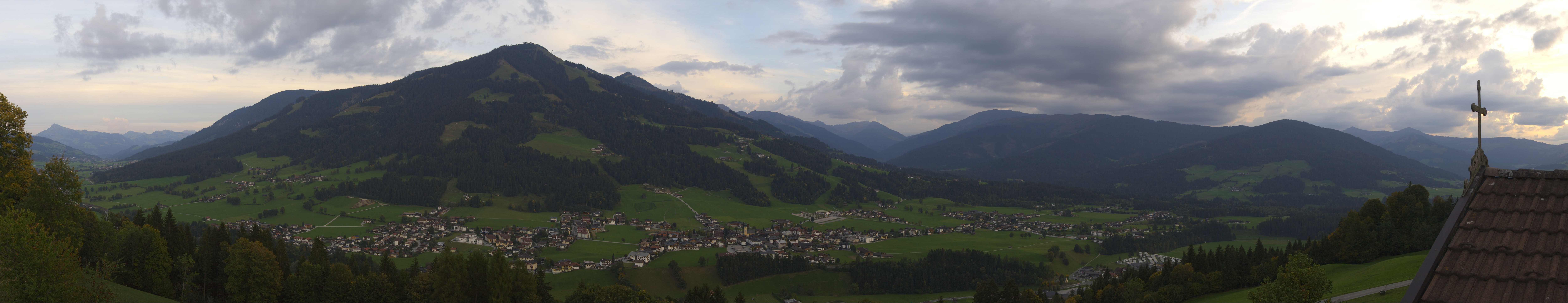 Archiv Foto Webcam Dorfkamera über Westendorf am Wilden Kaiser