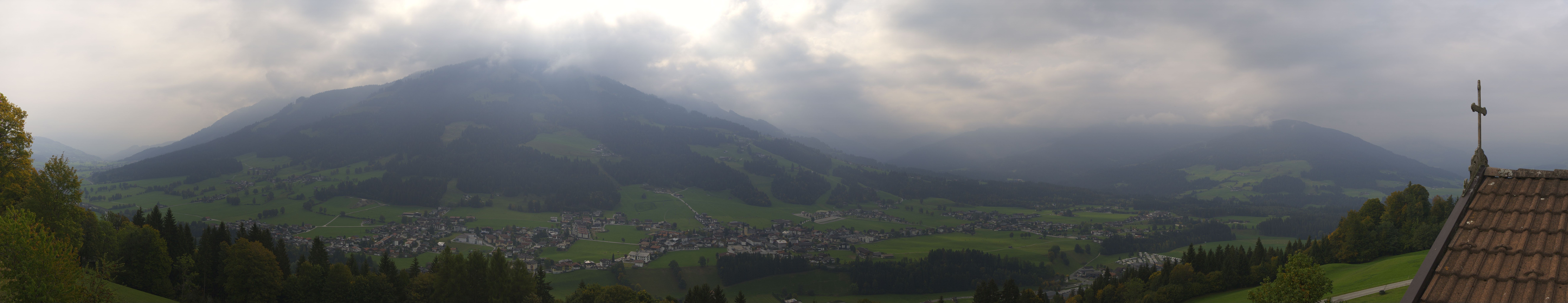Archiv Foto Webcam Dorfkamera über Westendorf am Wilden Kaiser