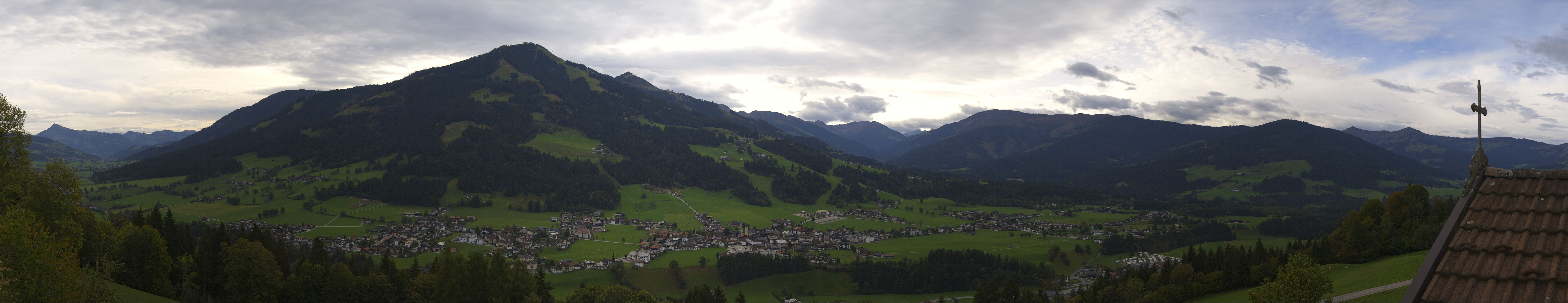 Archiv Foto Webcam Dorfkamera über Westendorf am Wilden Kaiser