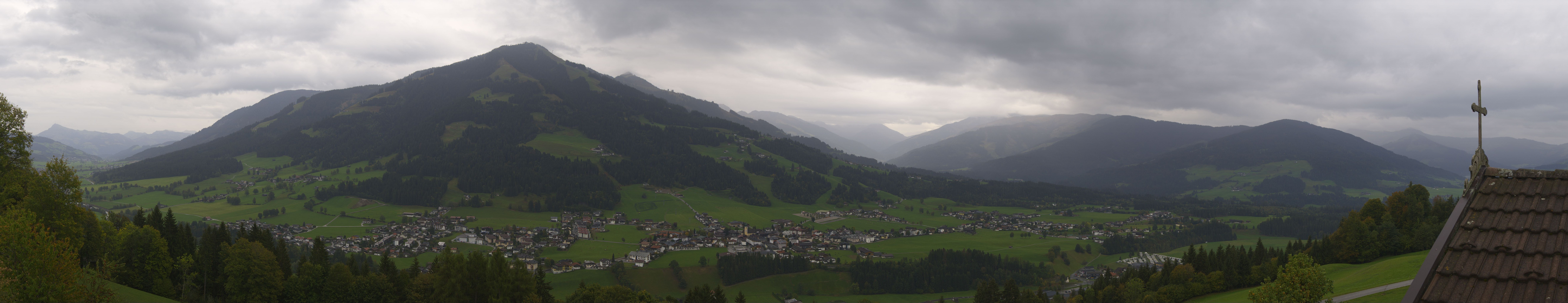 Archiv Foto Webcam Dorfkamera über Westendorf am Wilden Kaiser