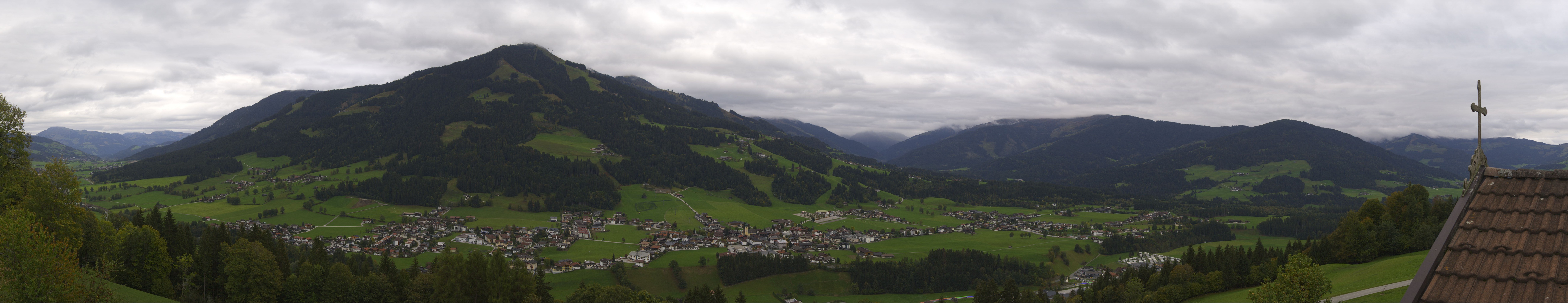 Archiv Foto Webcam Dorfkamera über Westendorf am Wilden Kaiser