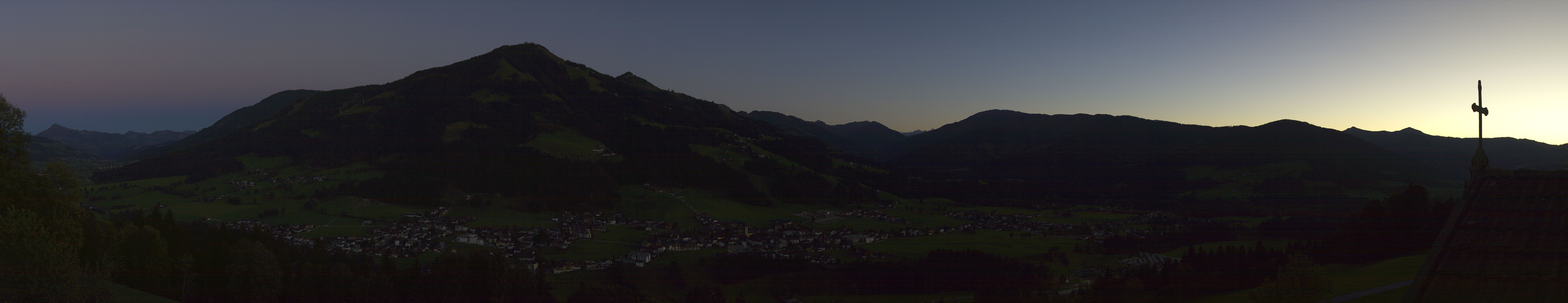 Archiv Foto Webcam Dorfkamera über Westendorf am Wilden Kaiser