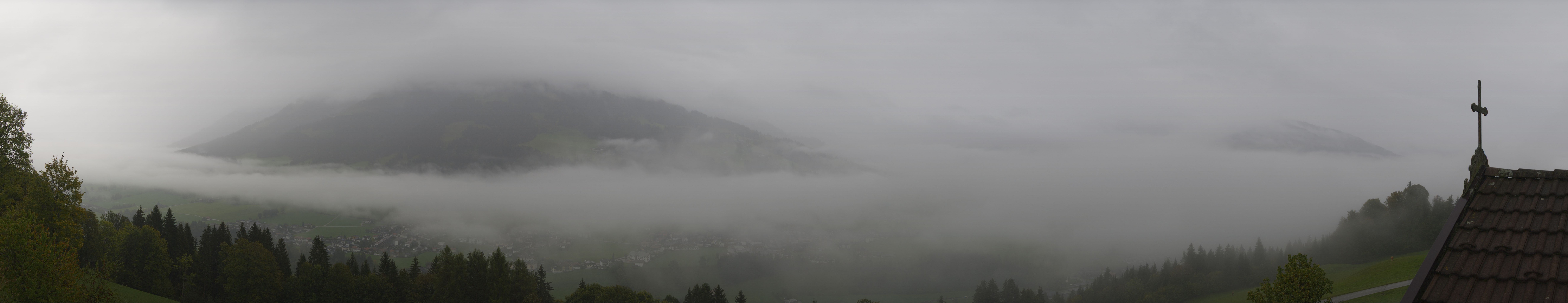 Archiv Foto Webcam Dorfkamera über Westendorf am Wilden Kaiser
