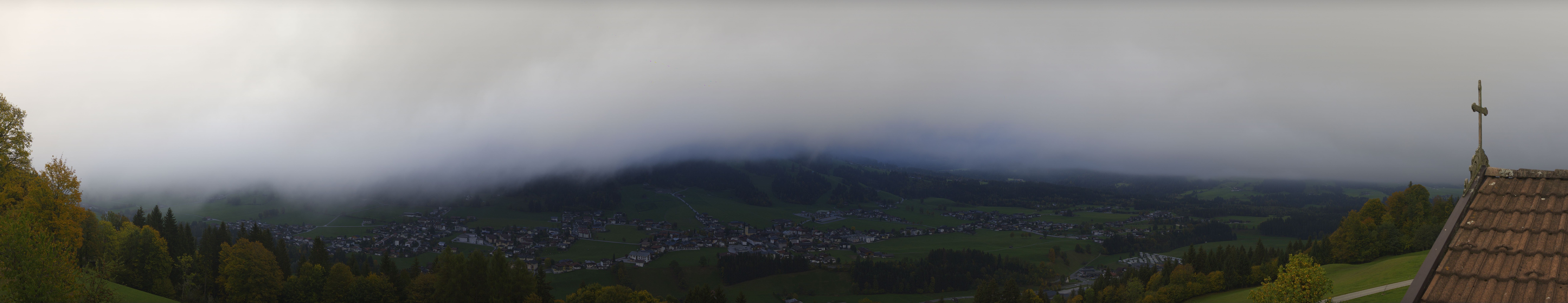 Archiv Foto Webcam Dorfkamera über Westendorf am Wilden Kaiser