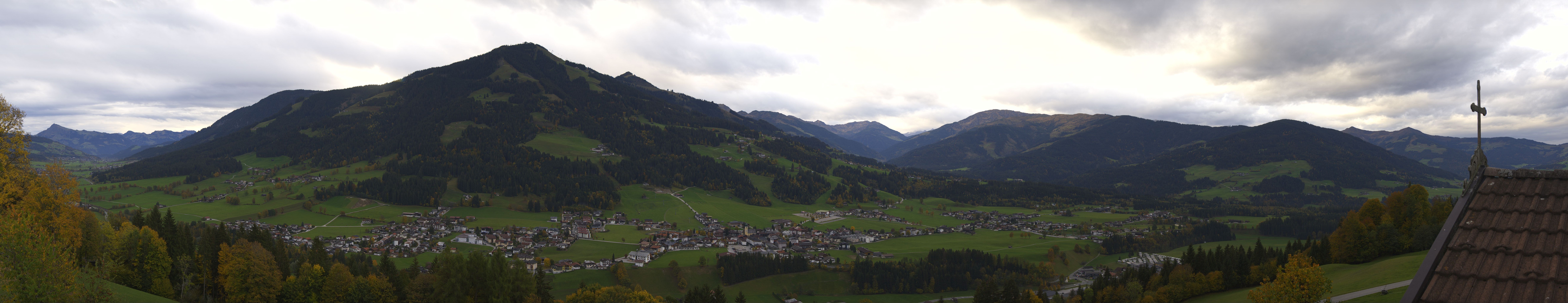 Archiv Foto Webcam Dorfkamera über Westendorf am Wilden Kaiser