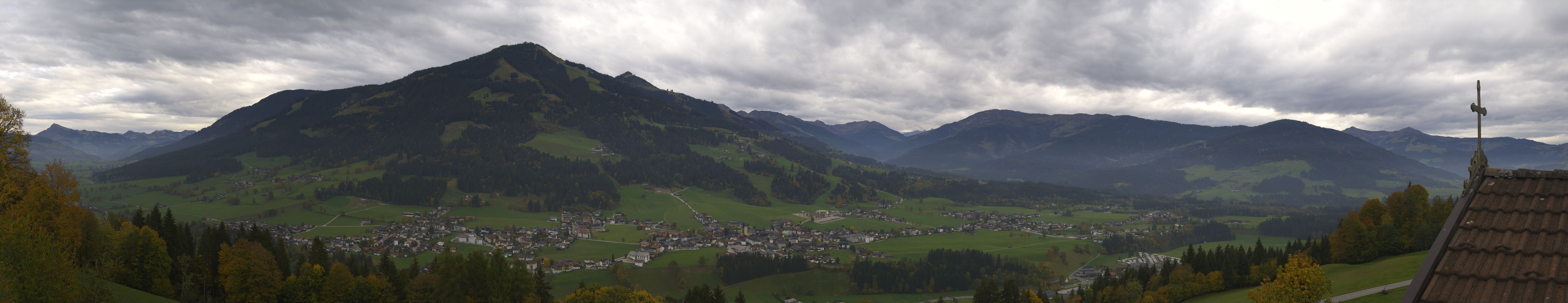 Archiv Foto Webcam Dorfkamera über Westendorf am Wilden Kaiser