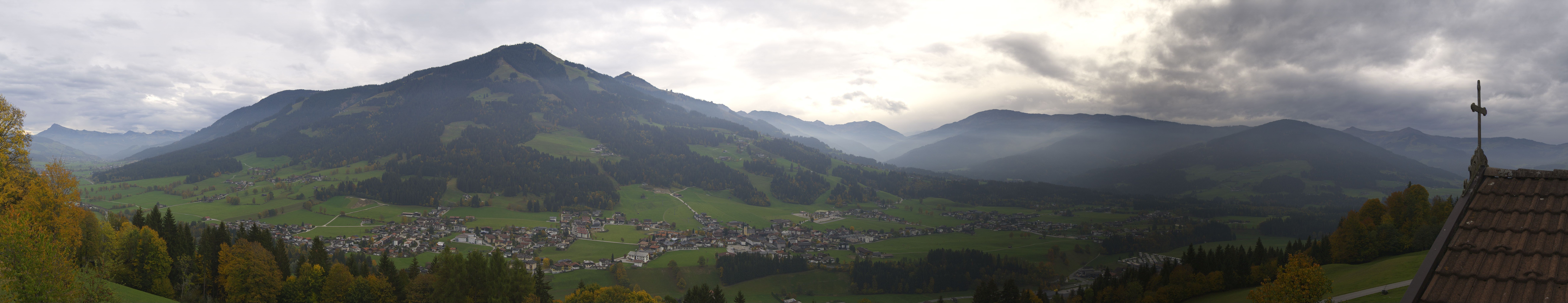 Archiv Foto Webcam Dorfkamera über Westendorf am Wilden Kaiser
