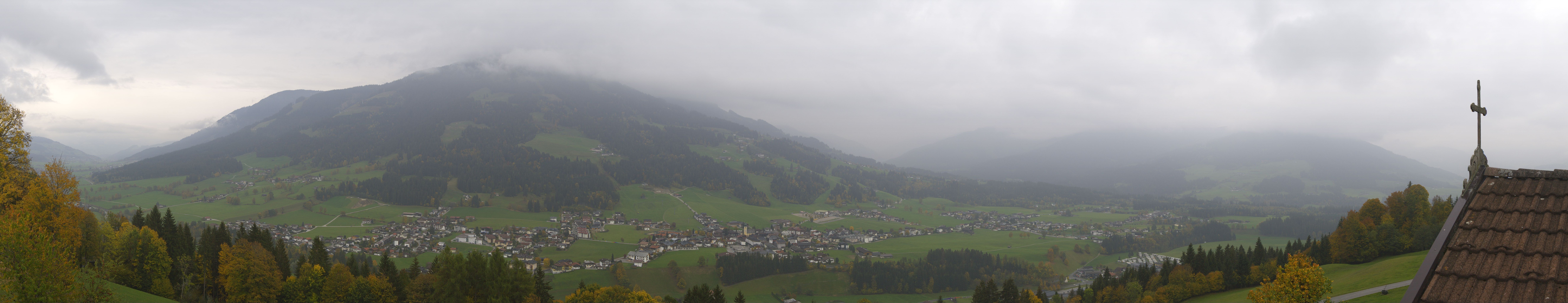 Archiv Foto Webcam Dorfkamera über Westendorf am Wilden Kaiser