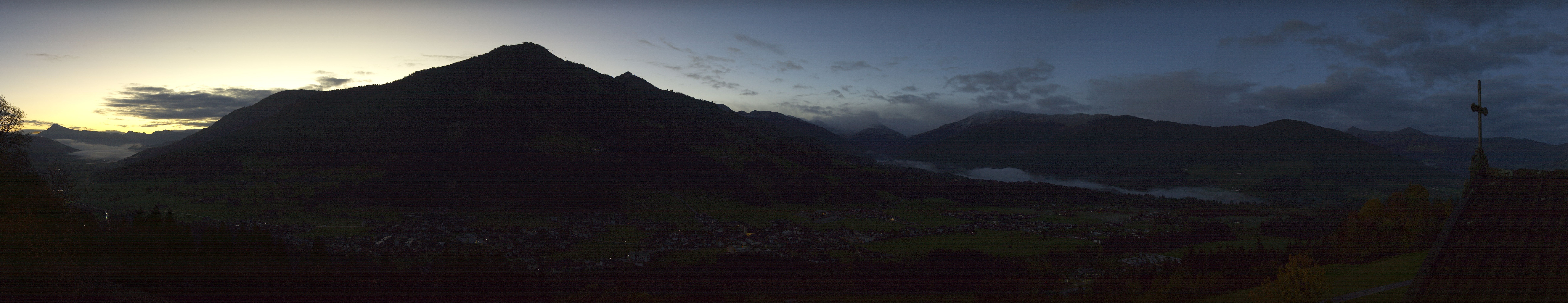 Archiv Foto Webcam Dorfkamera über Westendorf am Wilden Kaiser