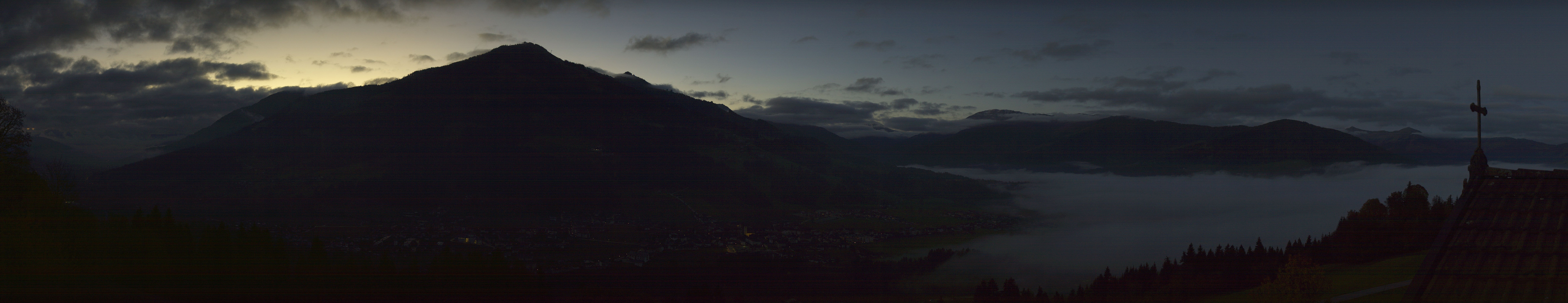 Archiv Foto Webcam Dorfkamera über Westendorf am Wilden Kaiser