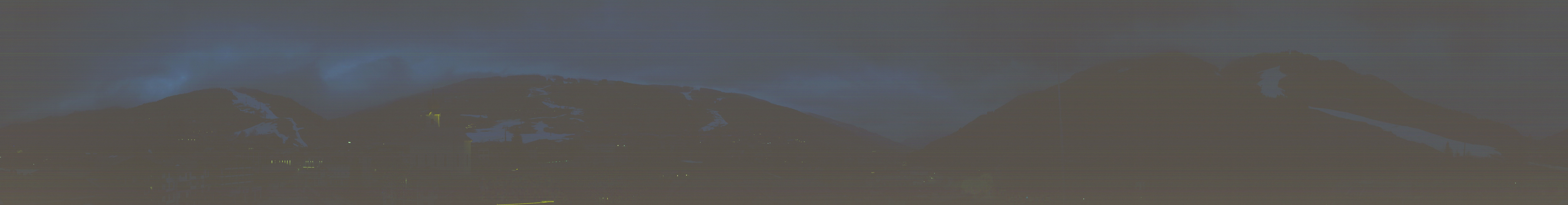 Archived image Webcam Panorama: Alpinresort Saalbach