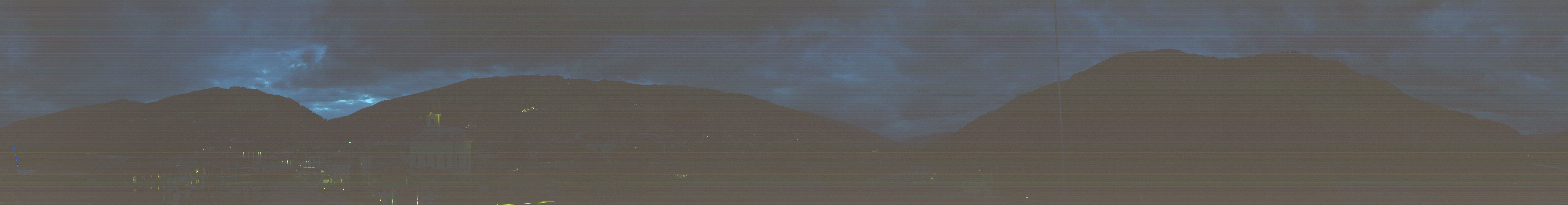 Archiv Foto Webcam Blick über Saalbach vom Alpinresort