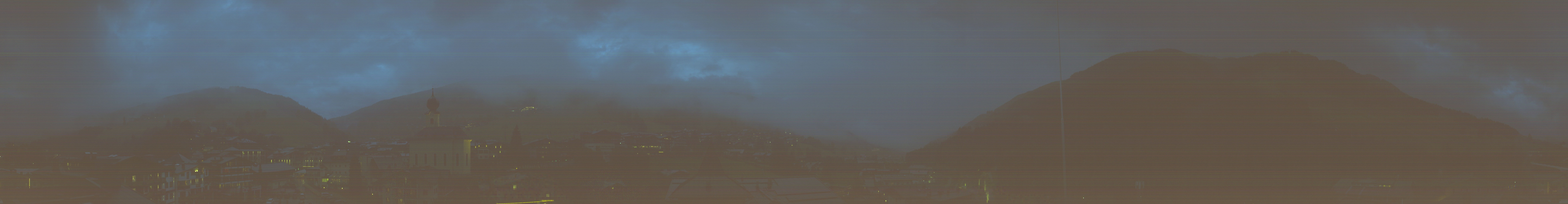 Archiv Foto Webcam Blick über Saalbach vom Alpinresort