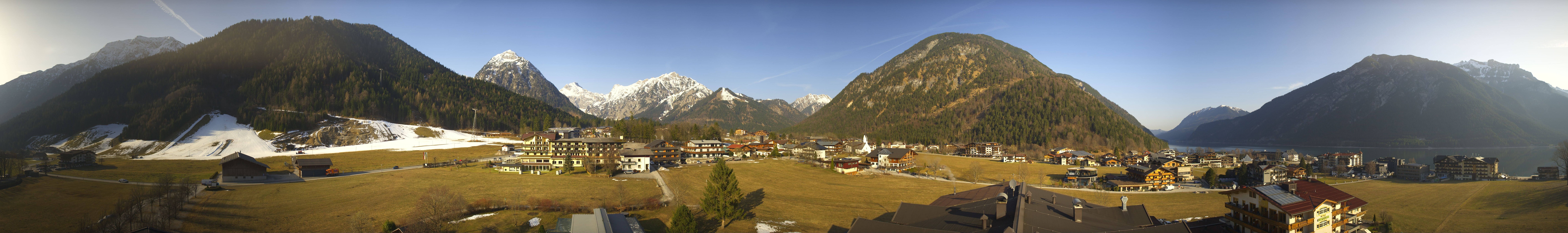 Archiv Foto Webcam Rundblick Pertisau am Achensee