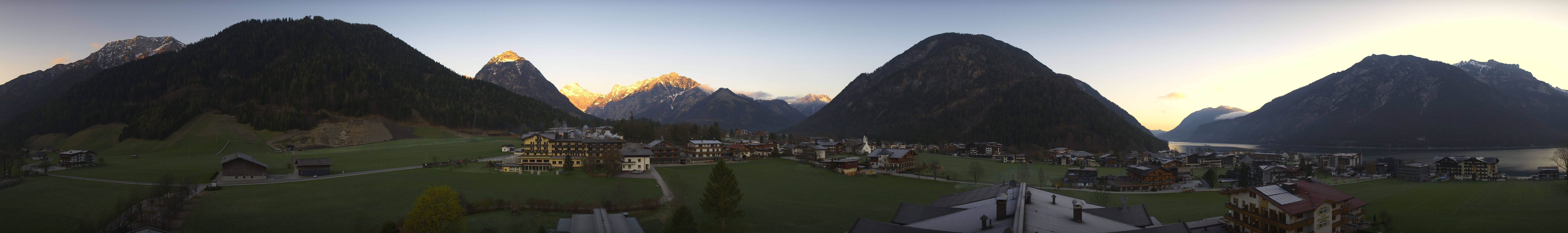 Archiv Foto Webcam Rundblick Pertisau am Achensee