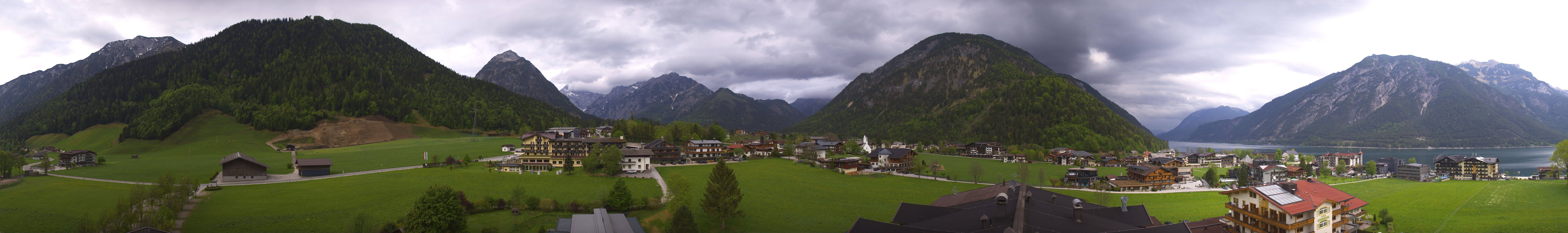 Archiv Foto Webcam Rundblick Pertisau am Achensee