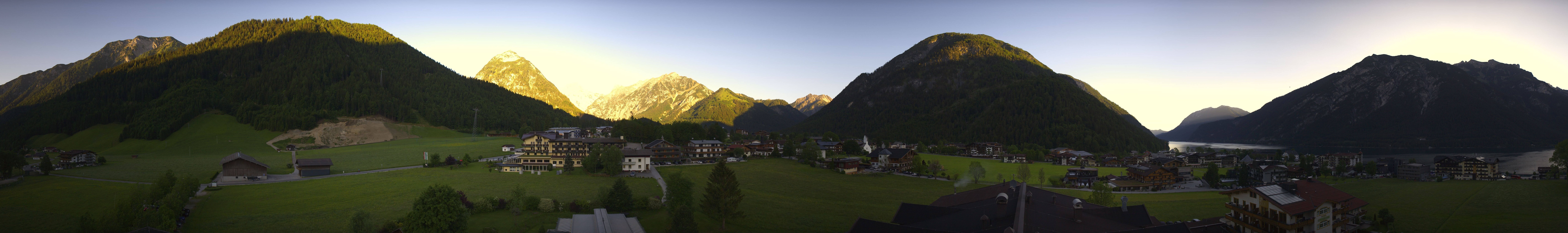 Archiv Foto Webcam Rundblick Pertisau am Achensee