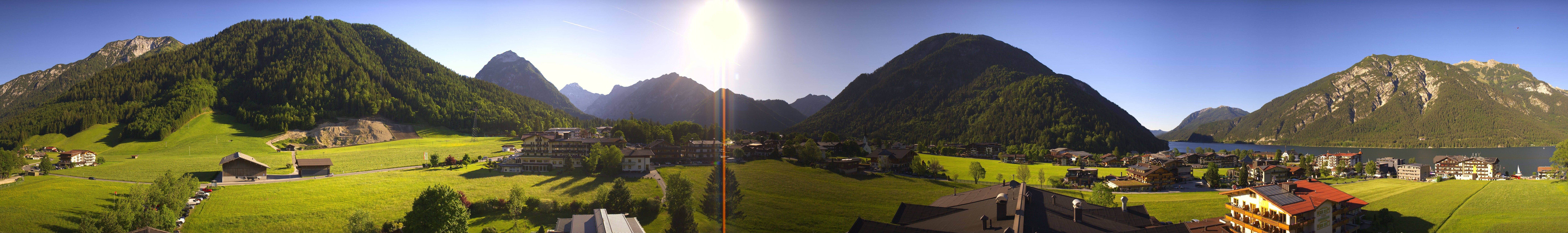 Archiv Foto Webcam Rundblick Pertisau am Achensee