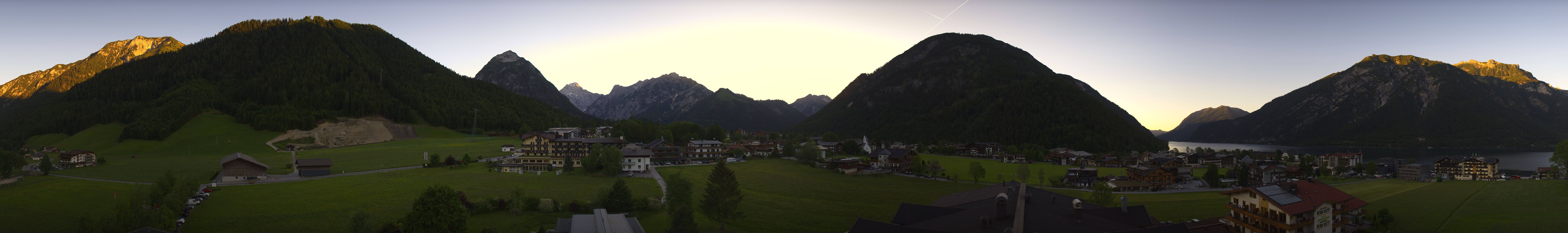 Archiv Foto Webcam Rundblick Pertisau am Achensee