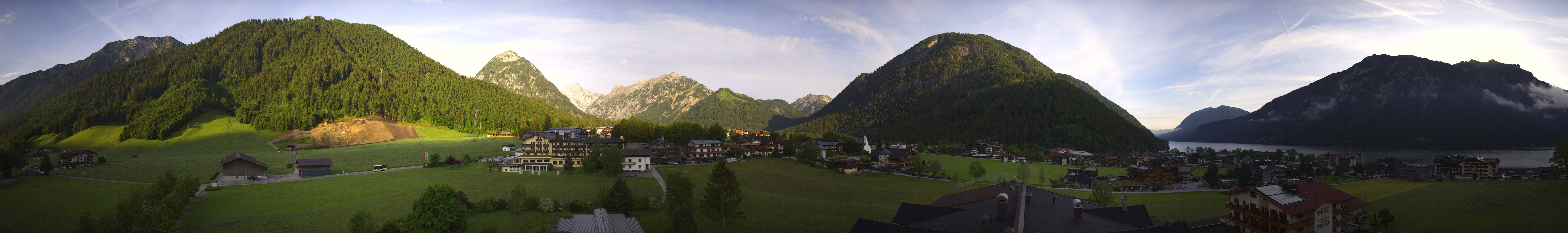 Archiv Foto Webcam Rundblick Pertisau am Achensee