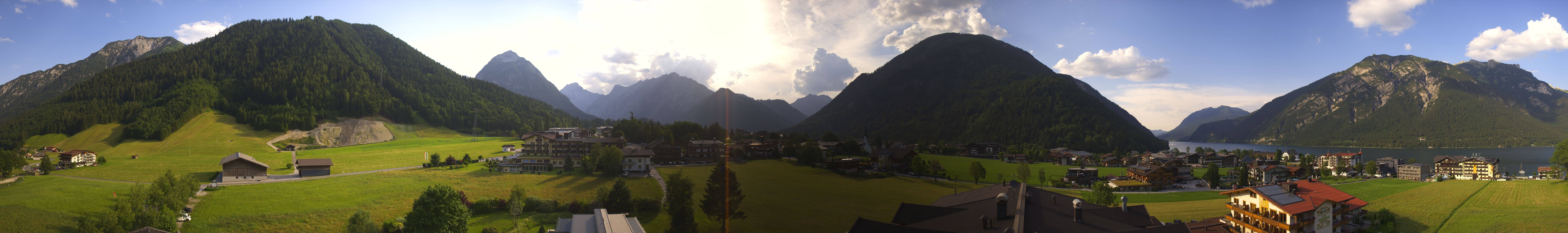 Archiv Foto Webcam Rundblick Pertisau am Achensee