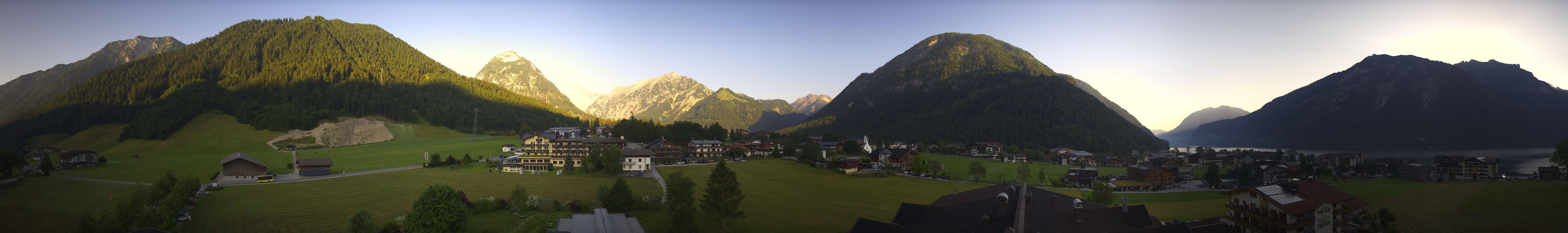 Archiv Foto Webcam Rundblick Pertisau am Achensee