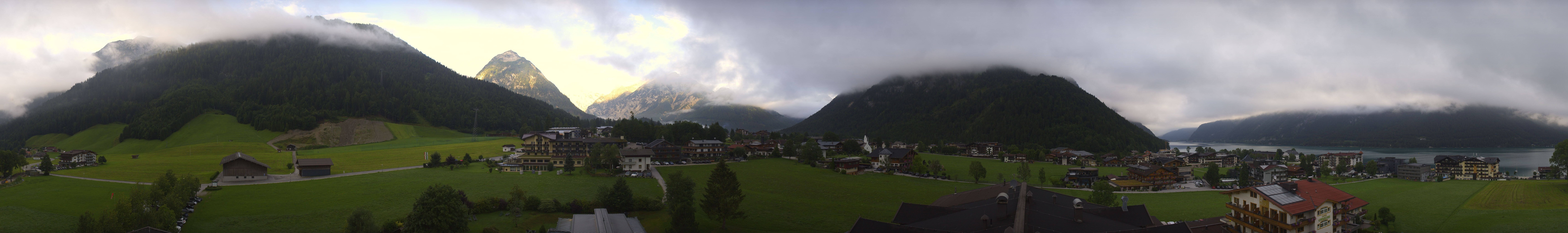 Archiv Foto Webcam Rundblick Pertisau am Achensee