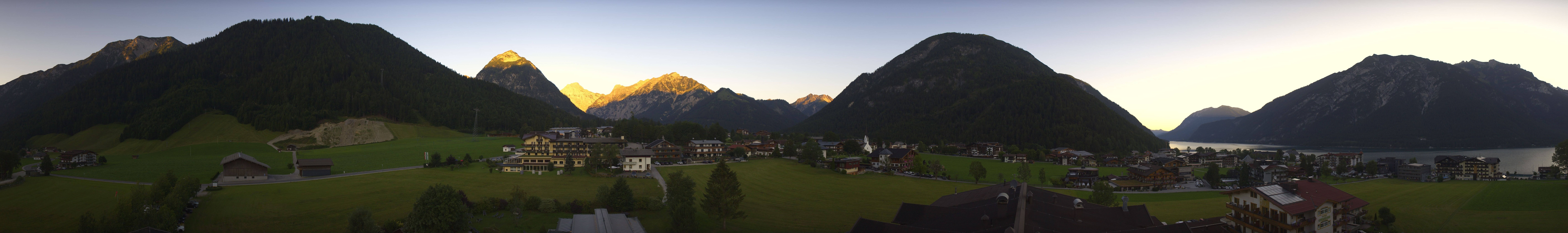 Archiv Foto Webcam Rundblick Pertisau am Achensee