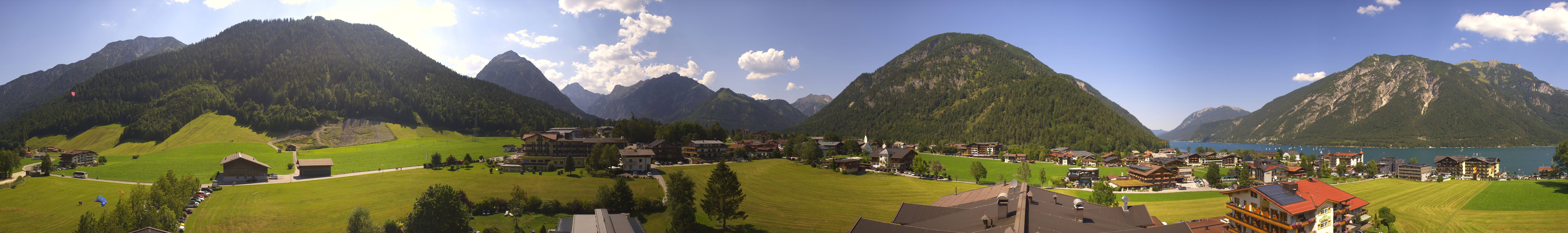 Archiv Foto Webcam Rundblick Pertisau am Achensee