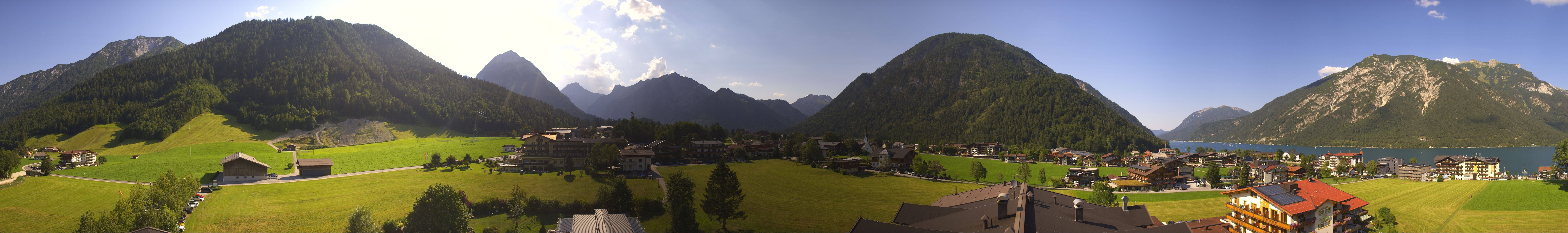 Archiv Foto Webcam Rundblick Pertisau am Achensee