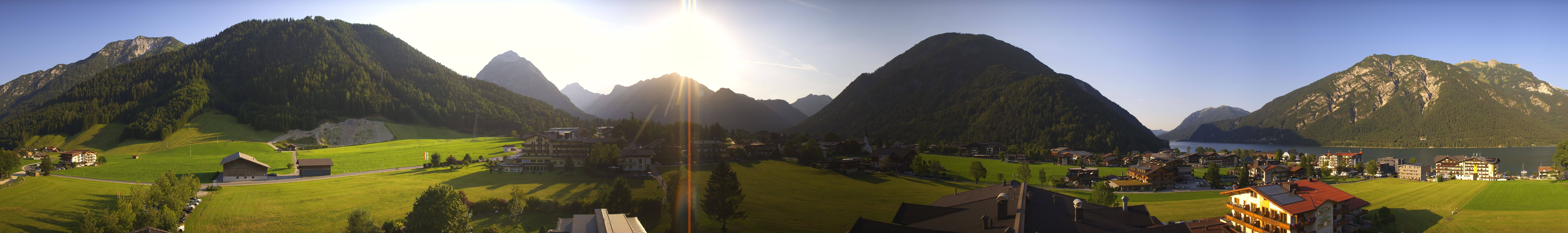 Archiv Foto Webcam Rundblick Pertisau am Achensee